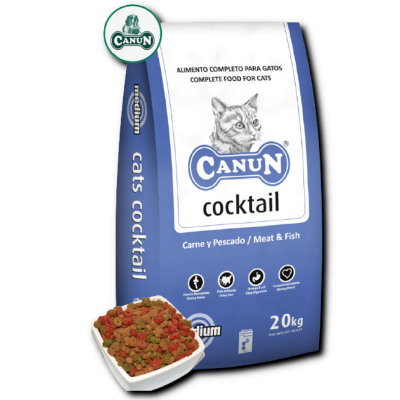 PRÓBKA Canun Cats Cocktail bogata w drób (25%) i olej rybny 150g